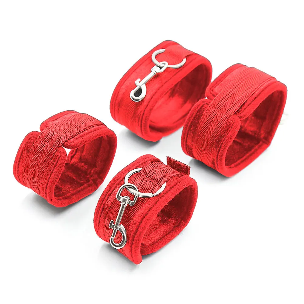 Эротические флиртовые секс игрушки для женщин запястья и лодыжки под кроватью