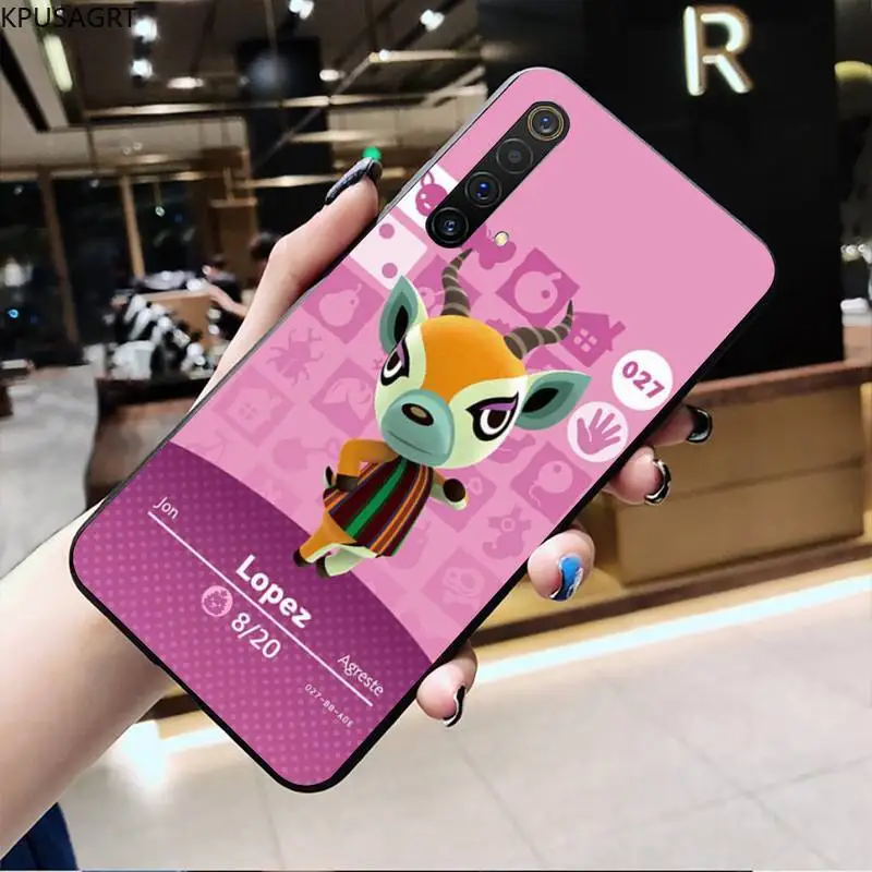

Animal Crossing card Coque Shell Phone Case For OPPO Realme 6 Pro Realme C3 5 Pro C2 RENO2-Z A11X