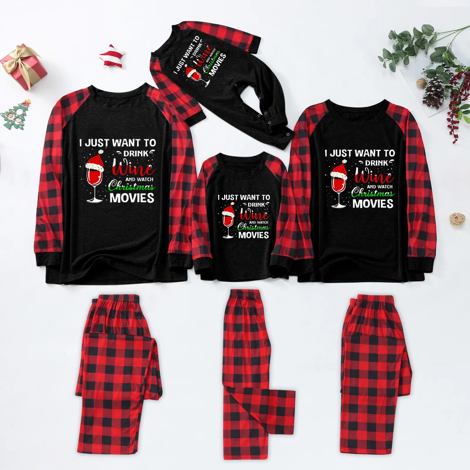 

Xmas Family Matching Pajamas Set Cute Deer Adult Kid Baby Family Matching Outfits 2021 Christmas Family Pj's Clothes for reborn