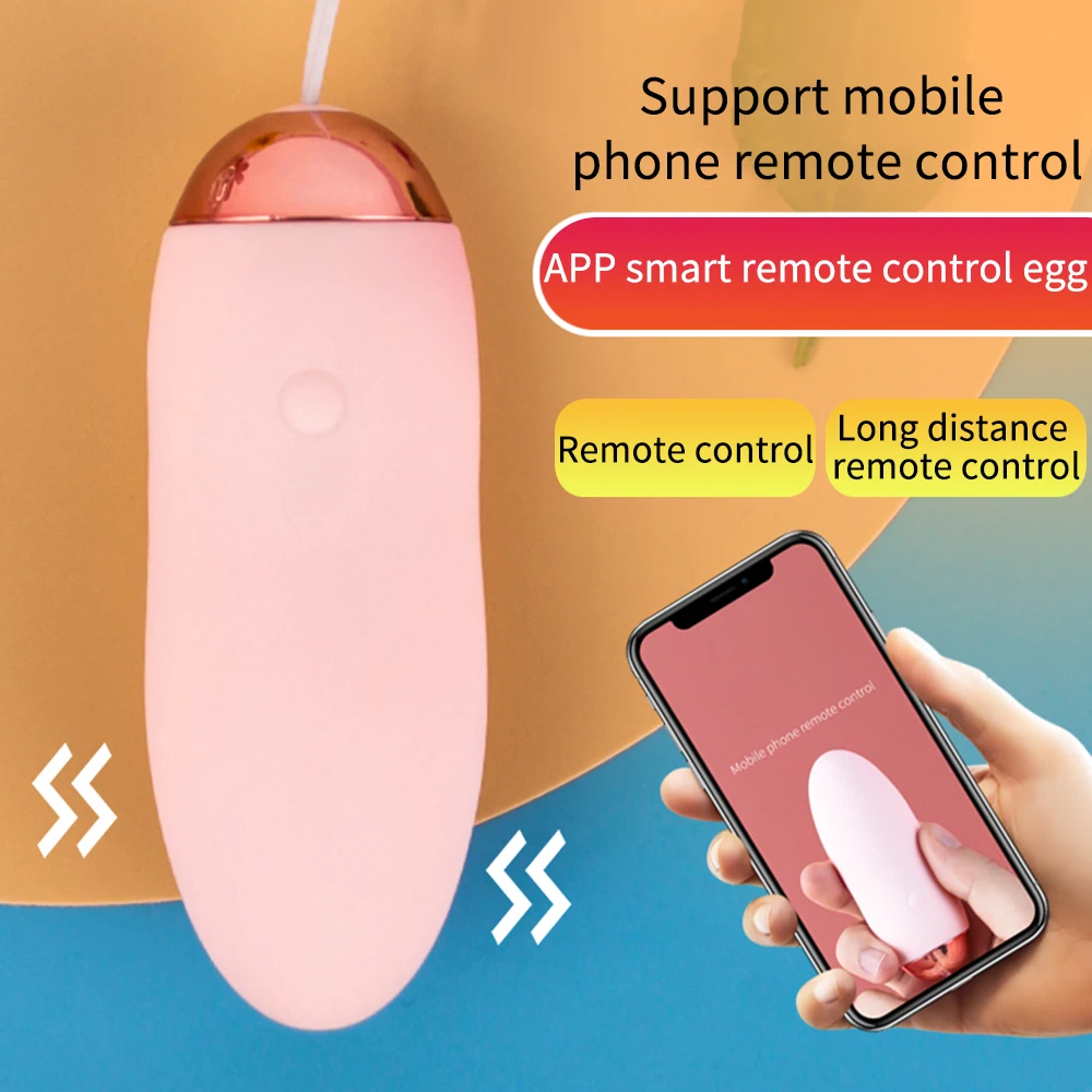 Smart Phone APP Control Jump Eggs Vibrator Sex Toys Kegel Vaginal Ball For Women USB Vibrating Vagina Tight Exercise Geisha | Красота и