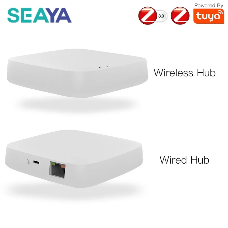 Умный шлюз SEAYA Tuya ZigBee хаб для умного дома беспроводной пульт дистанционного