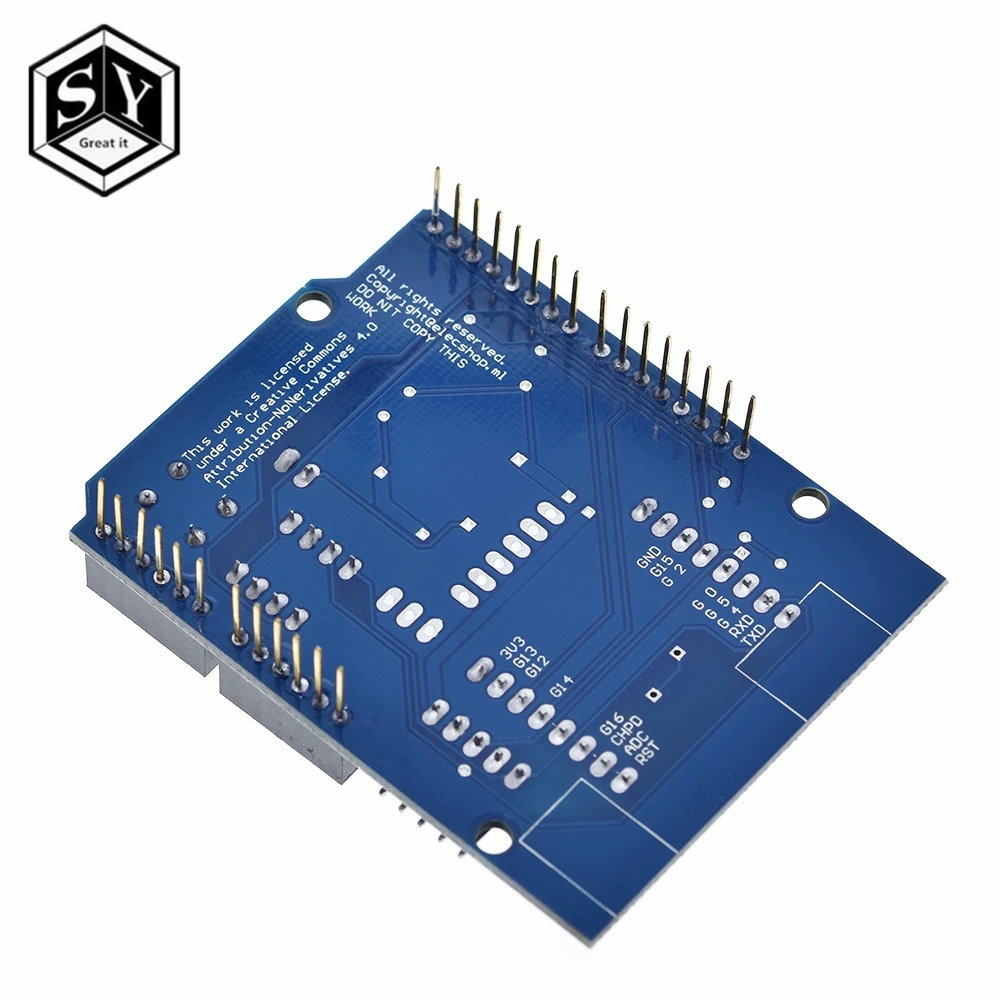 GREAT IT ESP8266 ESP 12E UART wifi беспроводной Щит макетная плата для Arduino UNO R3 схемы модули плат