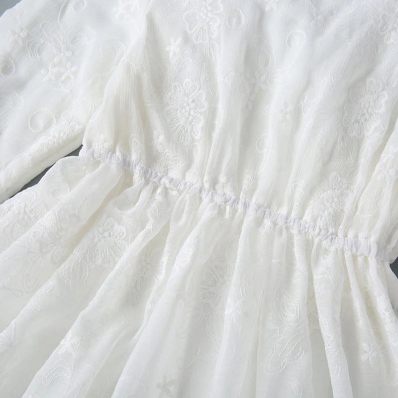 Теплые Вечерние платья из флиса для девочек-подростков Белые маленьких девочек