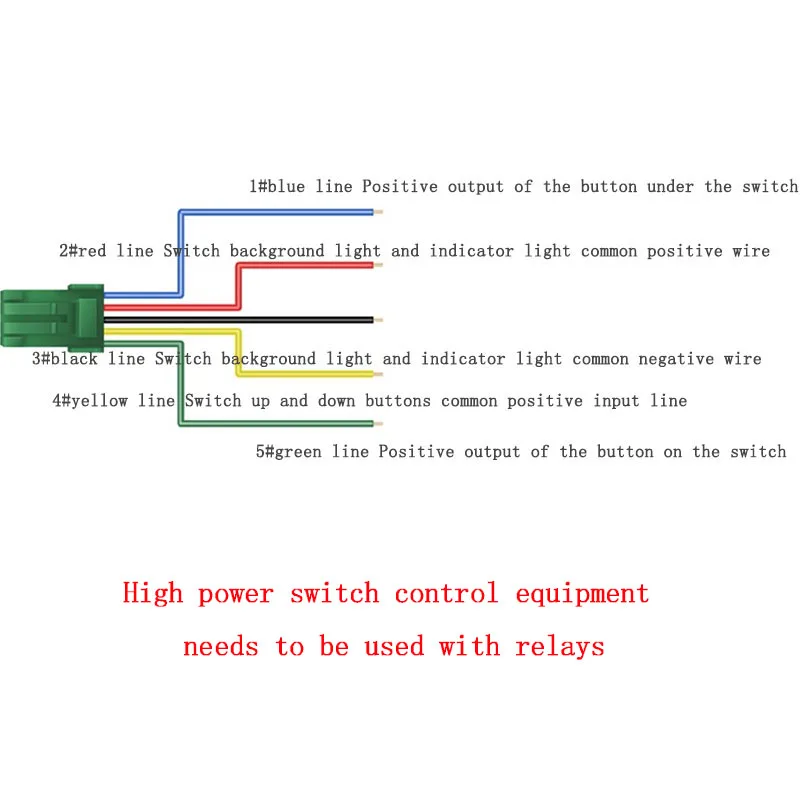 1 шт. Двухкнопочный переключатель двойной противотуманные фары радар мощность