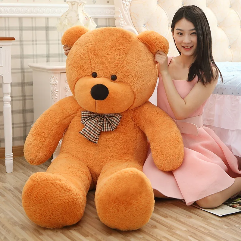 

300cm New Lovely High Quality Teddy Bear with Scarf Stuffed Animals Bear Plush Toys Hug Doll Kids Girl Birthday Gift