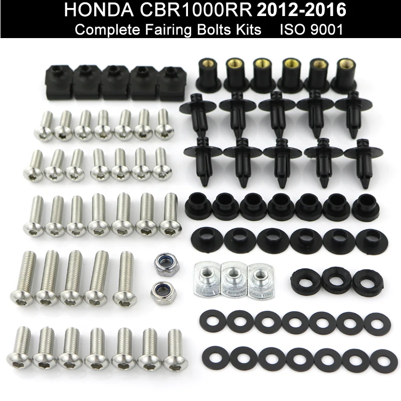 Подходит для Honda CBR1000RR 2012 2014 2015 2016 мотоциклетные полный обтекатель болт комплект