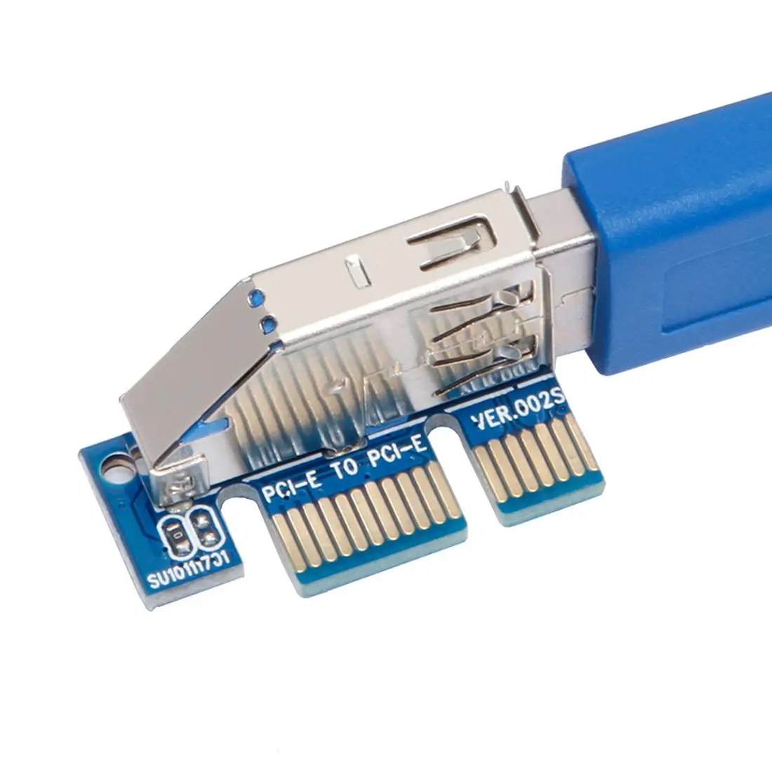 Адаптер PCI-E для карт адаптер PCI Express USB 3 0 расширитель PCIE Райзер Raiser USB3.0 SATA X1 на