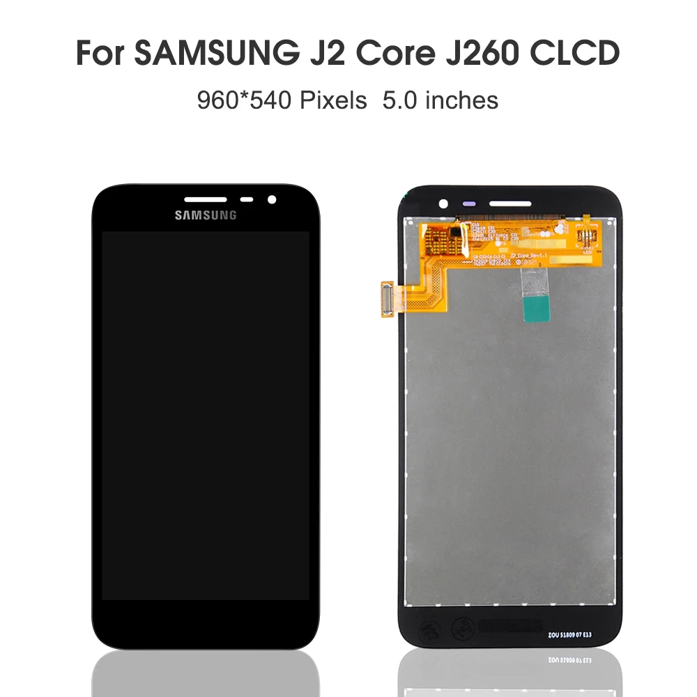 ЖК-дисплей для Samsung Galaxy J2 Core 2018 J260 J260M/DS J260F/DS J260G/DS сенсорный экран дигитайзер в