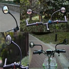Велосипедное Зеркало заднего вида, регулируемый шланг для мотоцикла и транспортного средства, большой экран, запчасти для велосипеда