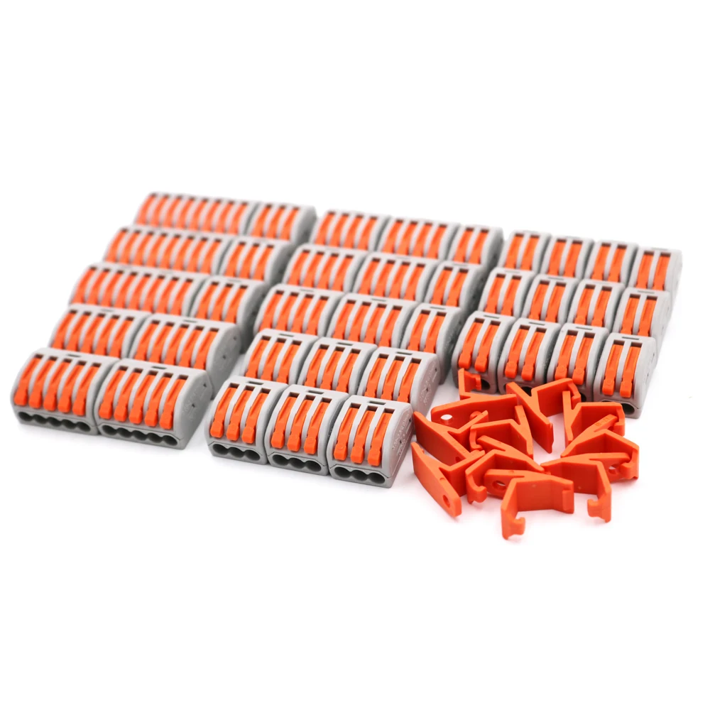 47 шт. в коробке Смешанная упаковка соединитель проводов PT 212 213 214 215 218 2 3