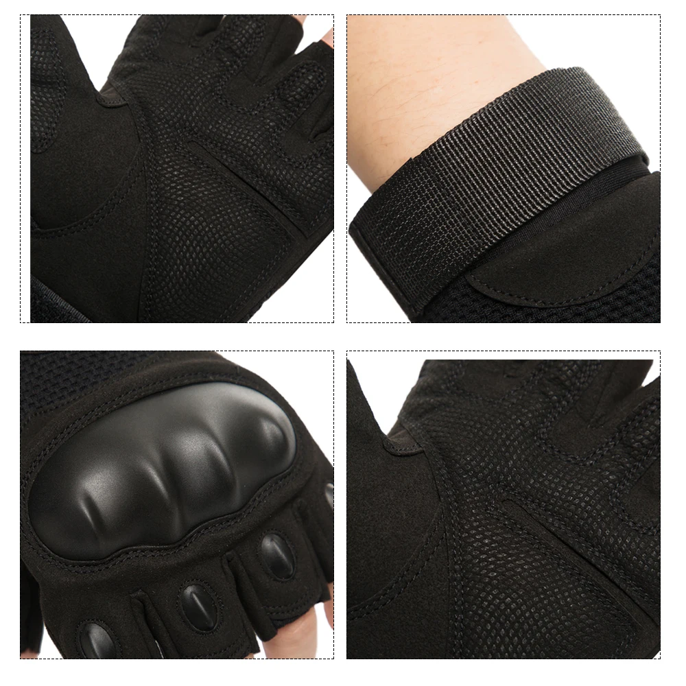 1 пара наружных перчаток перчатки с полупальцами Нескользящие износостойкие для