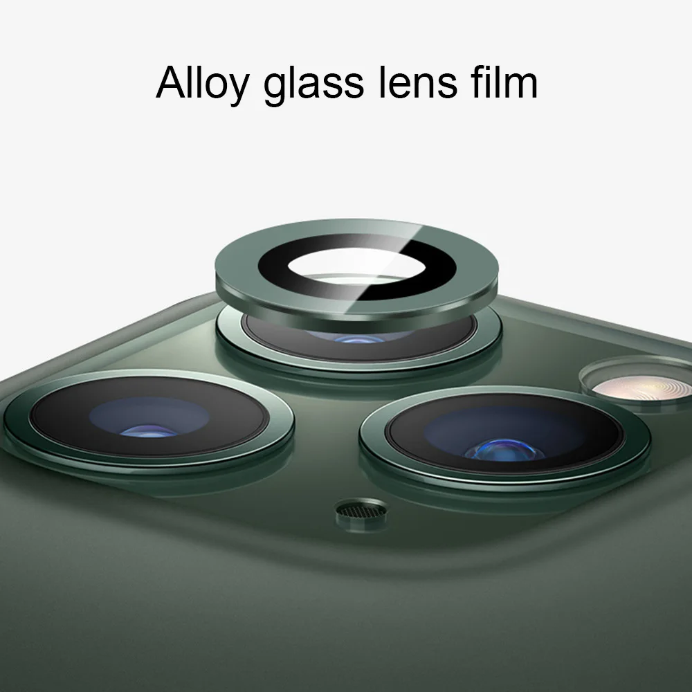 

Back Camera Lens Screen Tempered Glass Protector Film For iPhone 12/iphone 12 Pro Tempered Glass Rear Lens Protection Ring Case