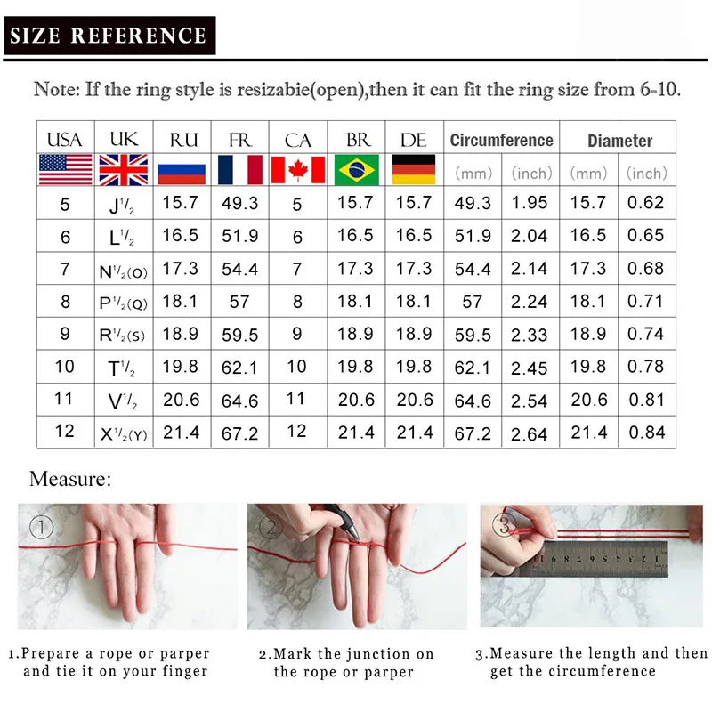 

Fashion Lady Green Crystal Ring Classic Silver Color Weddings Bands Jewelry Accessories for Women Wedding Anniversary 50Q046