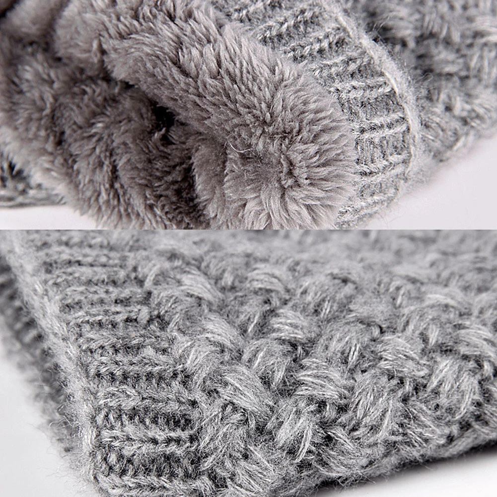 

Winter Women Men Soft Comfort Fashion Design Vintage Style Geometric Woolen Knitted Collar Scarf Warm Pullover Neckerchief Gift