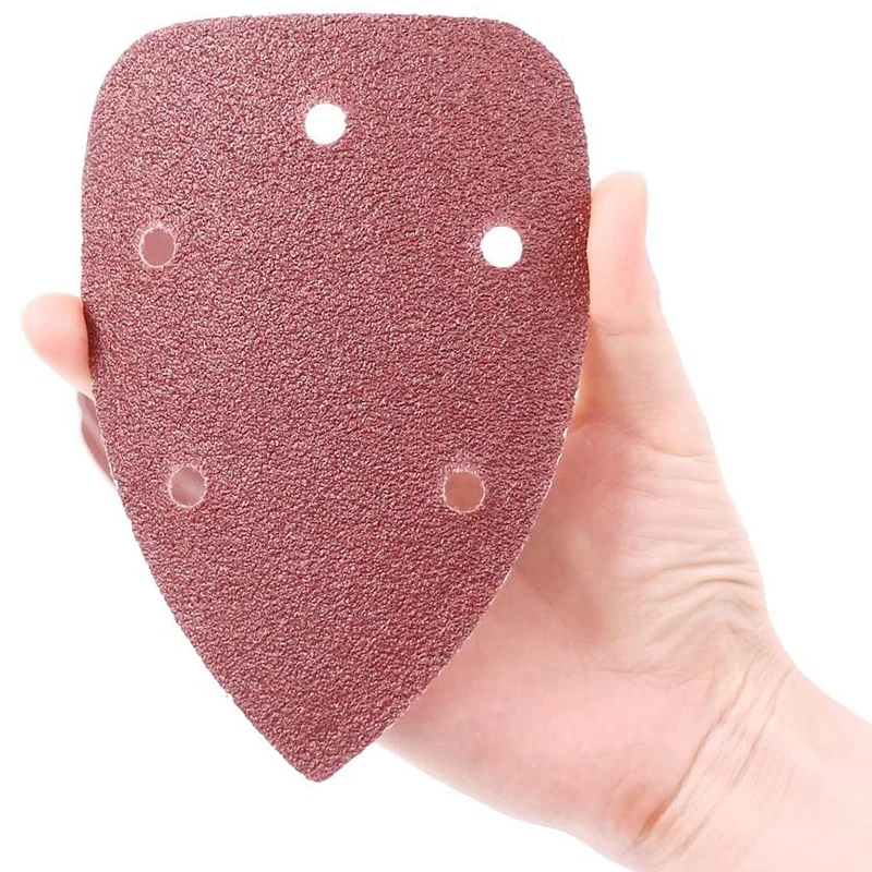 

60Pcs Mouse Sanding Paper 40/60/80/100/120/150/180/240/ 320/400/600/800 Grits Hook and Loop Assorted Sanding Paper