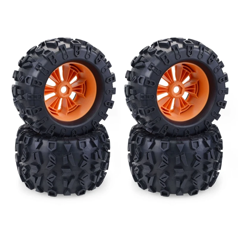 

4Pcs 150mm 1/8 Truggy Monster Truck Wheels Tires for Redcat Rovan HPI HSP Kyosho Hobao Hongnor Team Losi Baja Racing