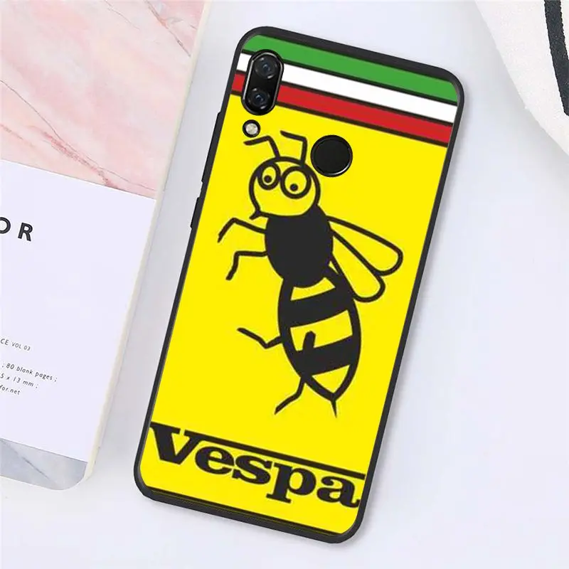 Чехол для телефона с скутером Maiyaca Vespa Xiaomi Redmi4X 6A 9 8A note pro 5Plus Note4 Note5 7 Note6Pro 8T |