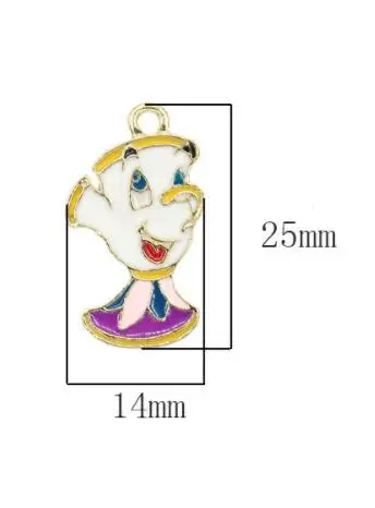 

New 50 pcs teapot Charm Pendants DIY Jewelry Making