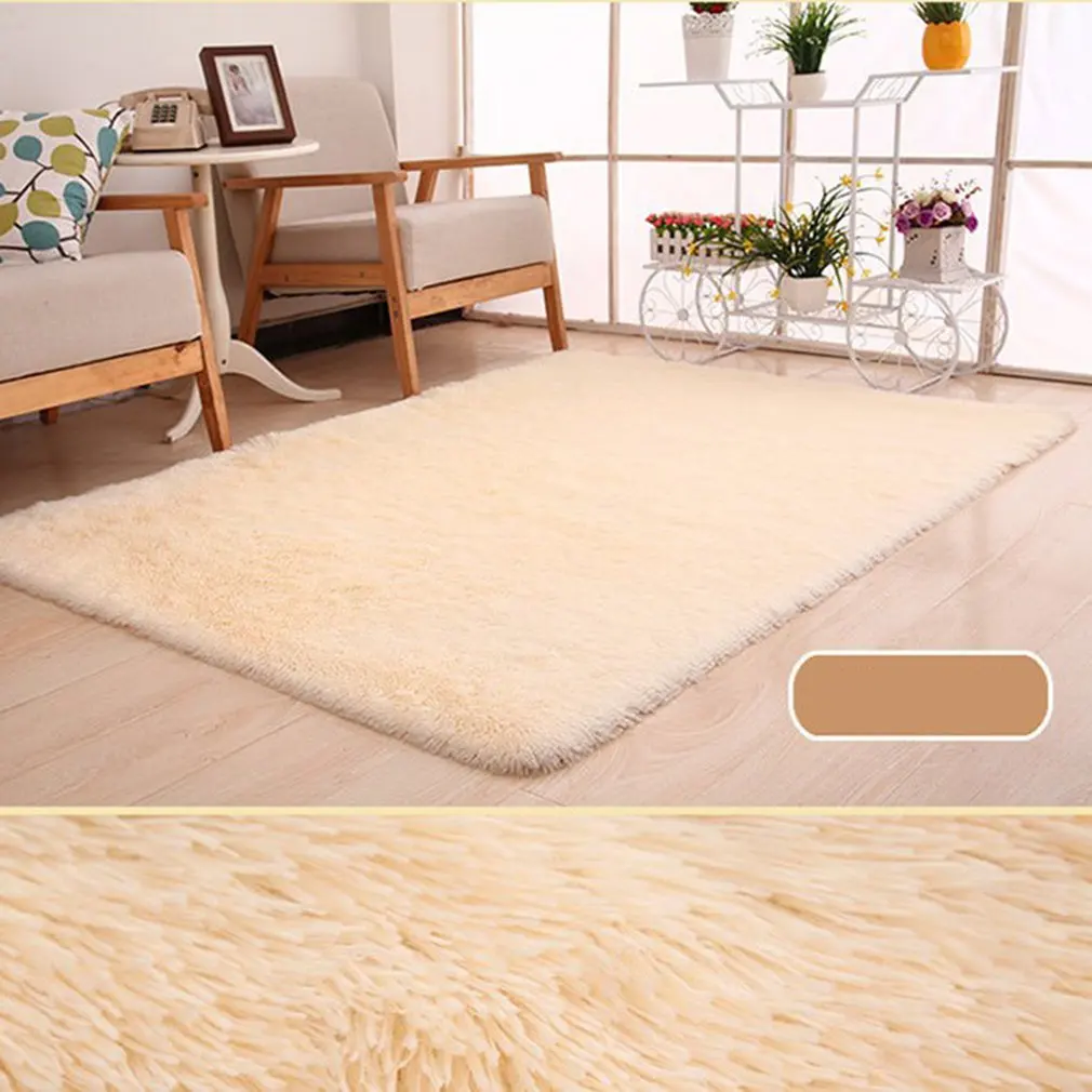 Супер-мягкая шерсть ковер для помещений современный гостиной 50 см * 80 коврики