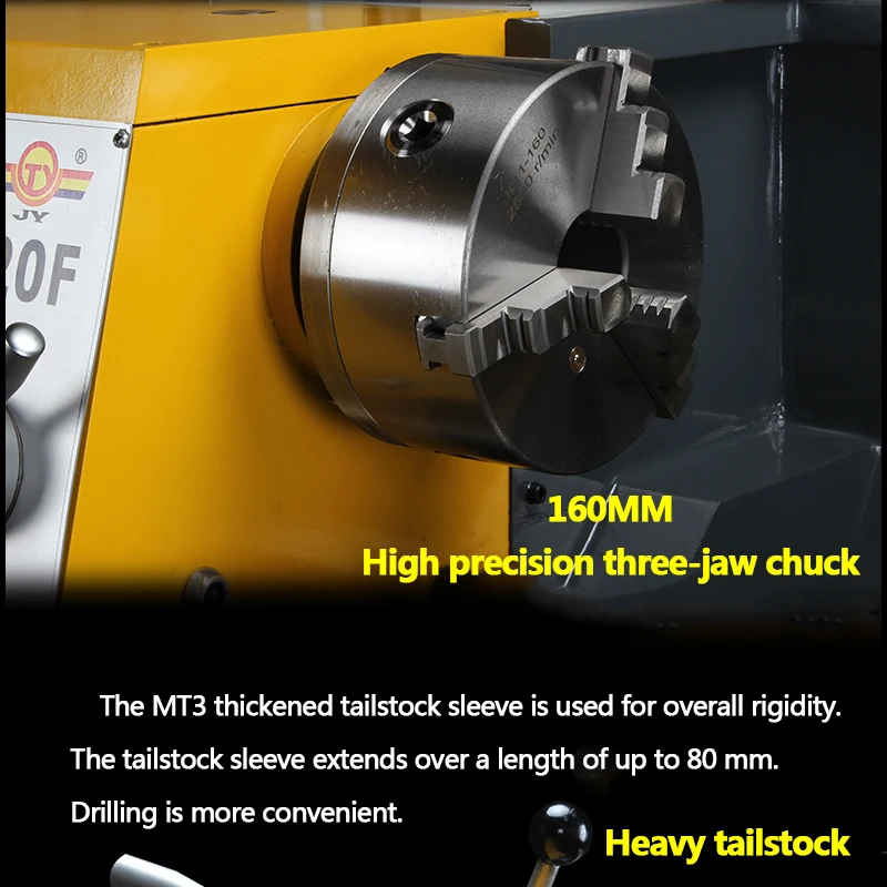 JY320F Hardware Machine Tool Small Household Desktop Lathe Mini Micro Woodworking Industrial Grade Metal | Инструменты
