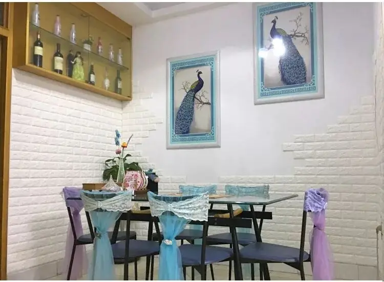 70*77 3D плиточная панель наклейка на стену DIY пенопластовые наклейки школа детский сад Настенные обои-покрытие детская спальня декор для гостиной