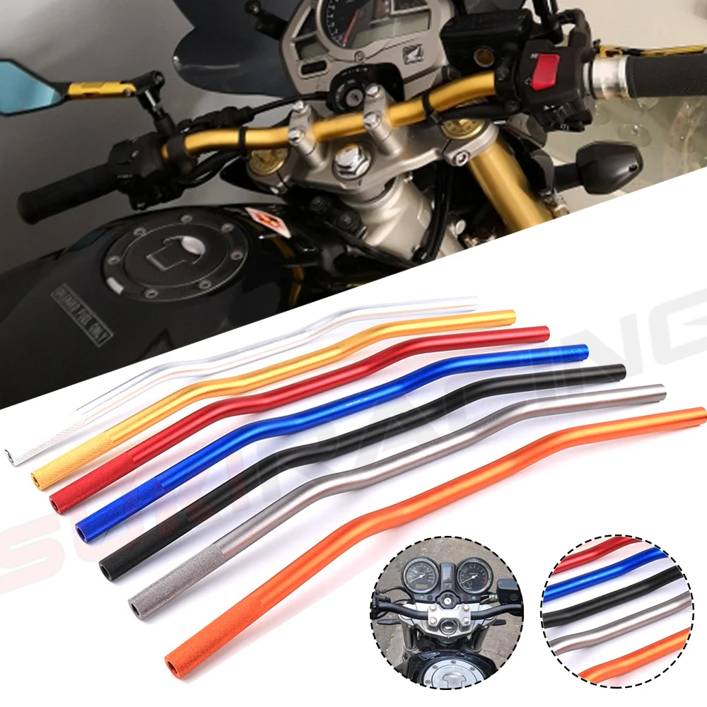 

7/8''22mm Motorcycle Handlebar Riser Clamps adapter Motorbike Aluminum Alloy Sand Blasting Technology Finished Motor Accessories