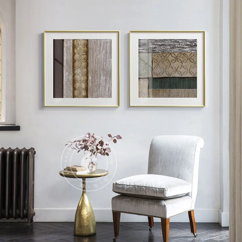 Картина в нордическом стиле с особыми узорами холст настенные картины для