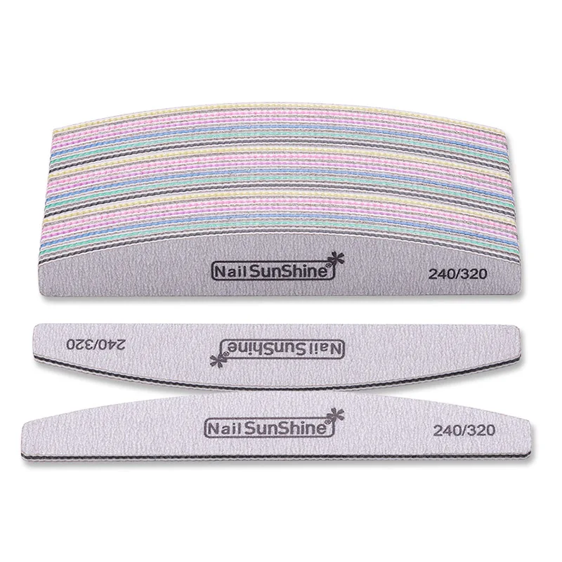 Пилка для ногтей 6 шт./лот шлифовальный буферный блок инструменты педикюра