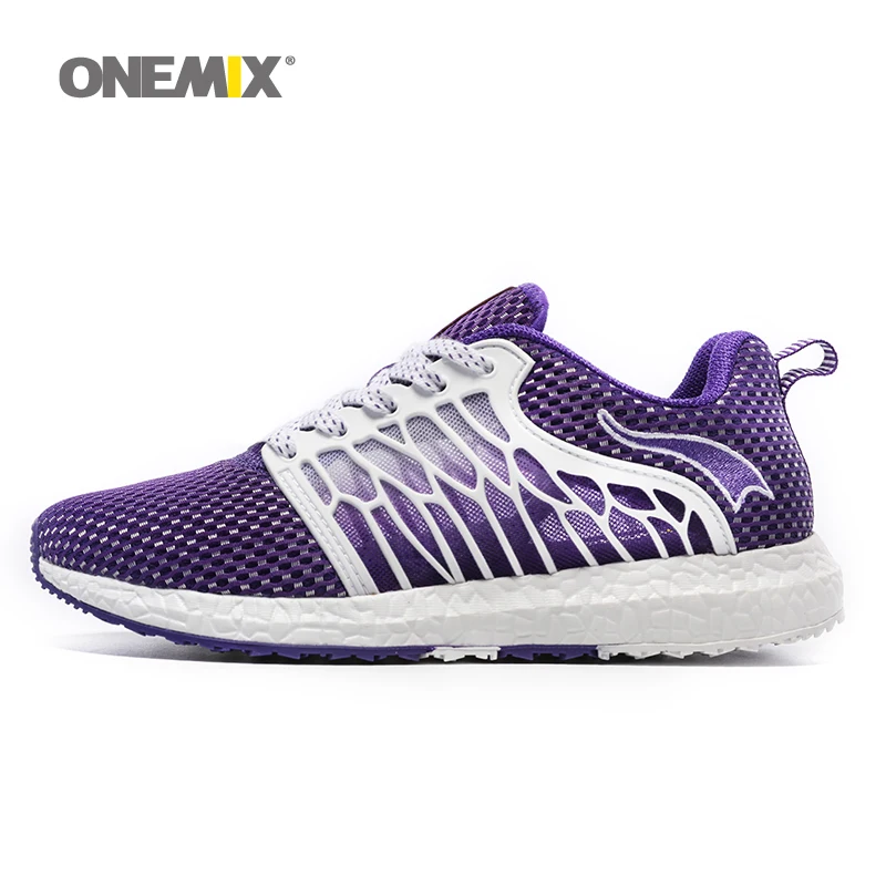 ONEMIX Для женщин кроссовки из дышащего сетчатого материала Обувь светильник