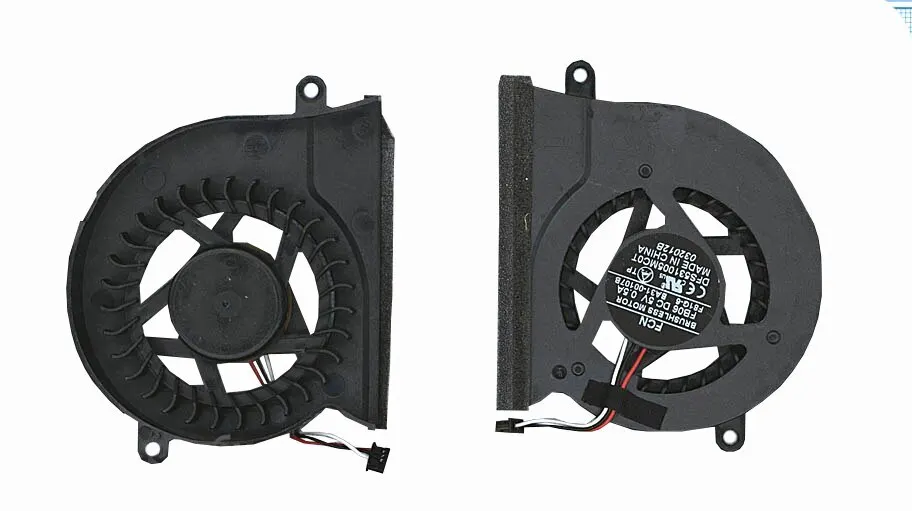 Вентилятор (кулер) для Samsung NP300V5A, NP300E5A, NP300E7A Series, p/n: DFS531005MC0T F81G-6, BA31-00107C, MF75090V1-C090-G99 (