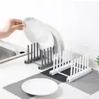 Сушилка для кухонной посуды, подставка для крышек стеллаж для горшков, держатель для ложек, органайзер для хранения посуды, поднос, полка для сушки, подставка для крышек кастрюль