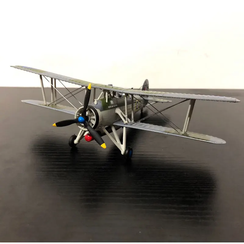 AMER 1/72 масштаб Британия меч рыба Торпедо бомбардировщик литой металл военный самолет модель игрушки для коллекции, подарок, дети