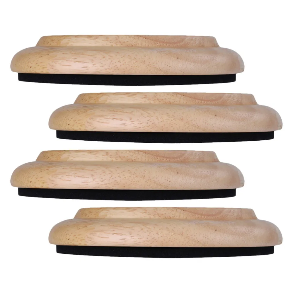 

4pcs Professional Piano Leg Pads Useful Piano Caster Wood Protective Mat