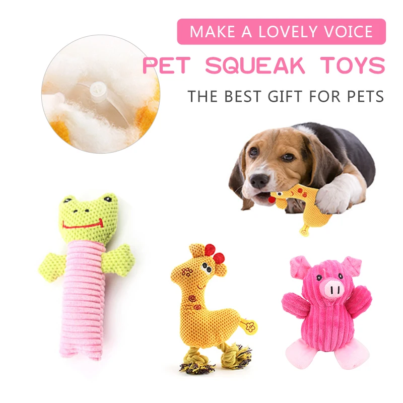 

Плюшевая собака, мягкие жевательные Игрушки для маленьких и больших собак, аксессуары для животных