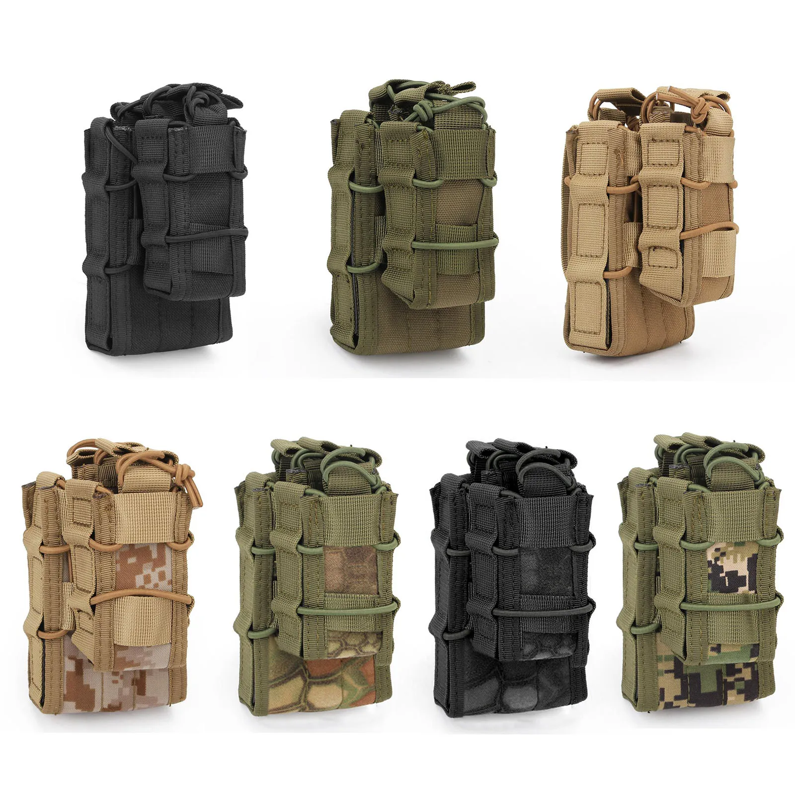 WoSporT Molle система двойной журнал сумка тактическая для АК винтовки Охотничьи