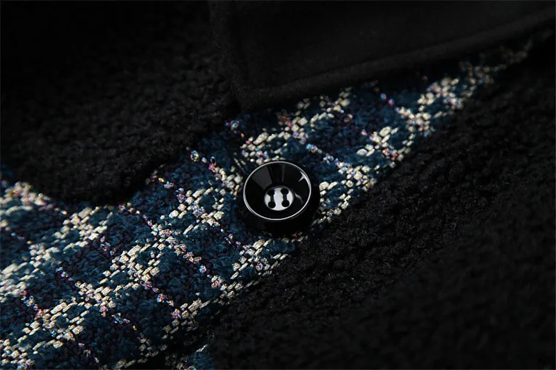 Runway Fashion Winter Tweed Woolen Jackets and Coats Women Elegant Lady Lace Up Vintage Long Wool Blend Overcoat Outerwear