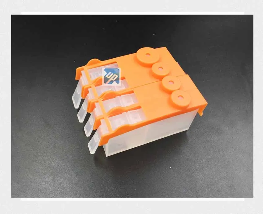 UP 4pcs Refillable ink Cartridge For HP685 670 655 hp903 902 904 905 Deskjet 3525 4615 4625 5525 Pro 6960 6961 6963 without chip |