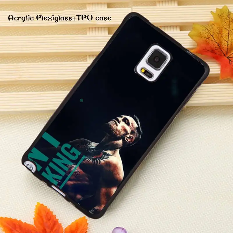 

Boxing connor Phone Case Acrylic Plexiglass TPU For Samsung Note20 10 9 8 7 5 Pro ULTRA Wholesale