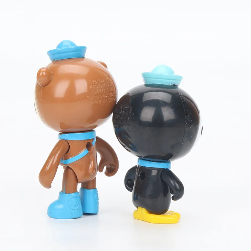 4 шт./компл. Octonauts фигурка капитана игрушка Экипаж песо шеллингтона тфэйл даси ПВХ