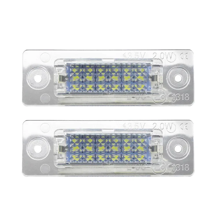 2 шт. Автомобильный светодиодный специальный номерной знак для Volkswagen Touan Passat Jetta