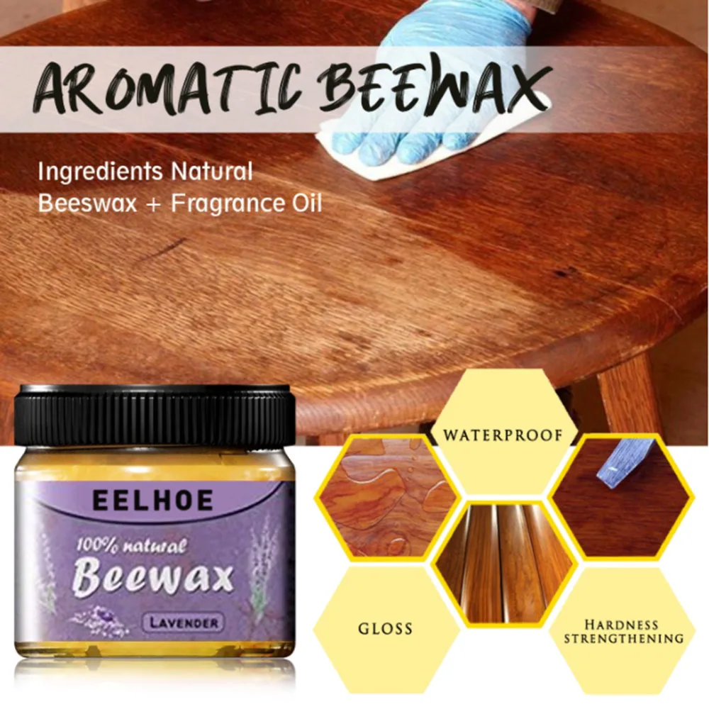 Деревянный приправа Beewax дерево воск для ухода за автомобилем древесины