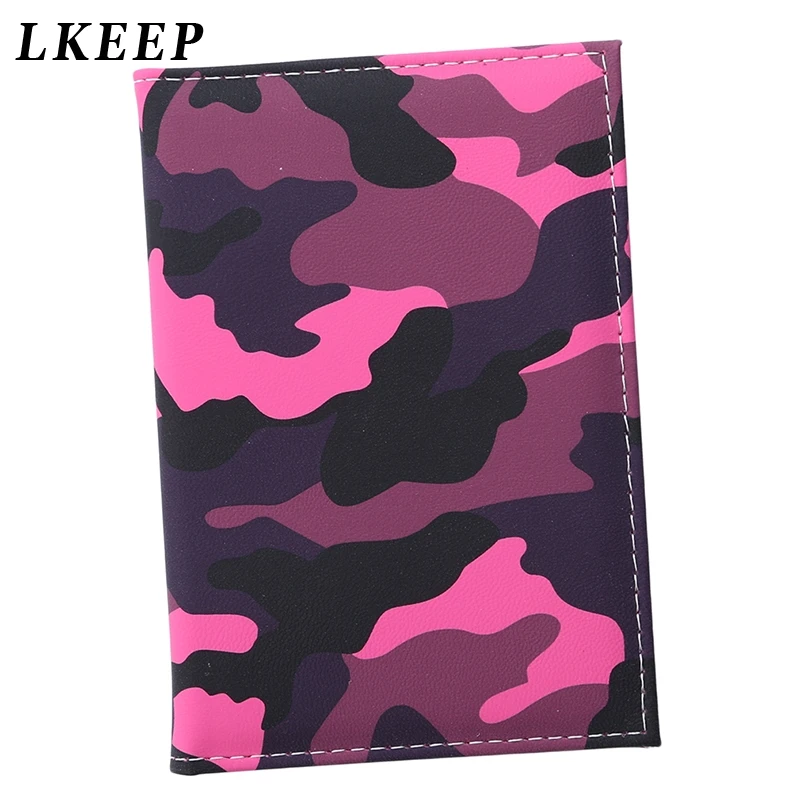 Camouflage Passport Cover Waterproof Passport Holder Designer Travel Passport Wallets For Documents Card Holder