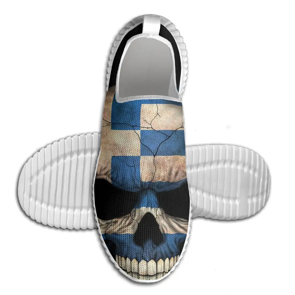 Мужская и женская спортивная обувь с греческим флагом Легкие дышащие кроссовки