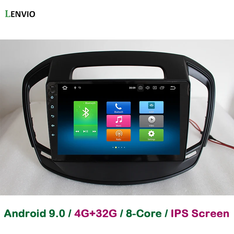 Lenvio 4G ram 32G rom Восьмиядерный Android 9,0 автомобильный dvd-плеер для Opel Insignia Авто радио gps навигация Мультимедиа