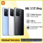 Смартфон Xiaomi 11T Pro, 128 ГБ256 ГБ, Восьмиядерный Snapdragon 888, 120 Гц, AMOLED, камера 120 МП, Вт, HyperCharge