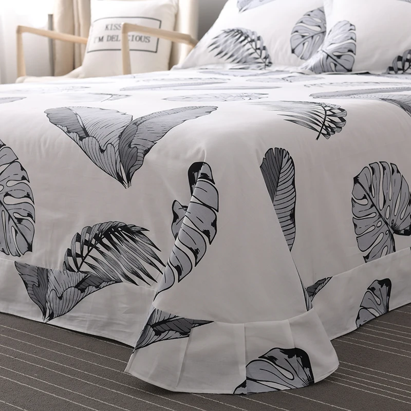 Новинка 2019 хлопковое двойное покрывало с узором 2/3 шт роскошное постельное белье.