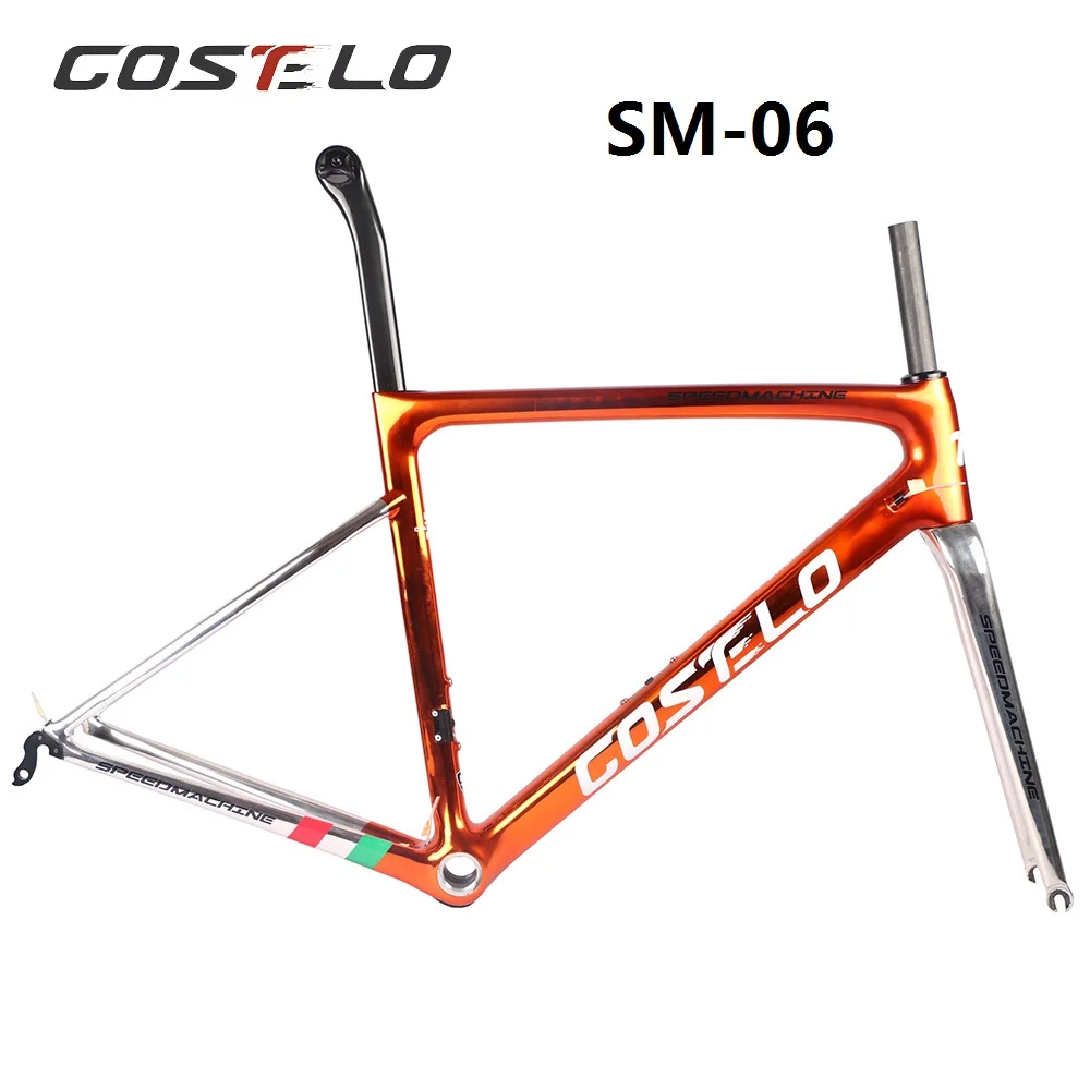 SM-06 Costelo Speedmachine 3,0 Ультра светильник 790 г диск из углеродного волокна Рама для шоссейного велосипеда велосипедная Рама Bicicleta дешевая рама - Цвет: SM-06