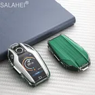 Новый мягкий TPU чехол для автомобиля Fullly светодиодный Дисплей ключ чехол КРЫШКА ДЛЯ BMW 5 7 серии G11 G12 G30 G31 G32 i8 i12 i15 G01 G02 G05 G07 X3 X4 X5 X7