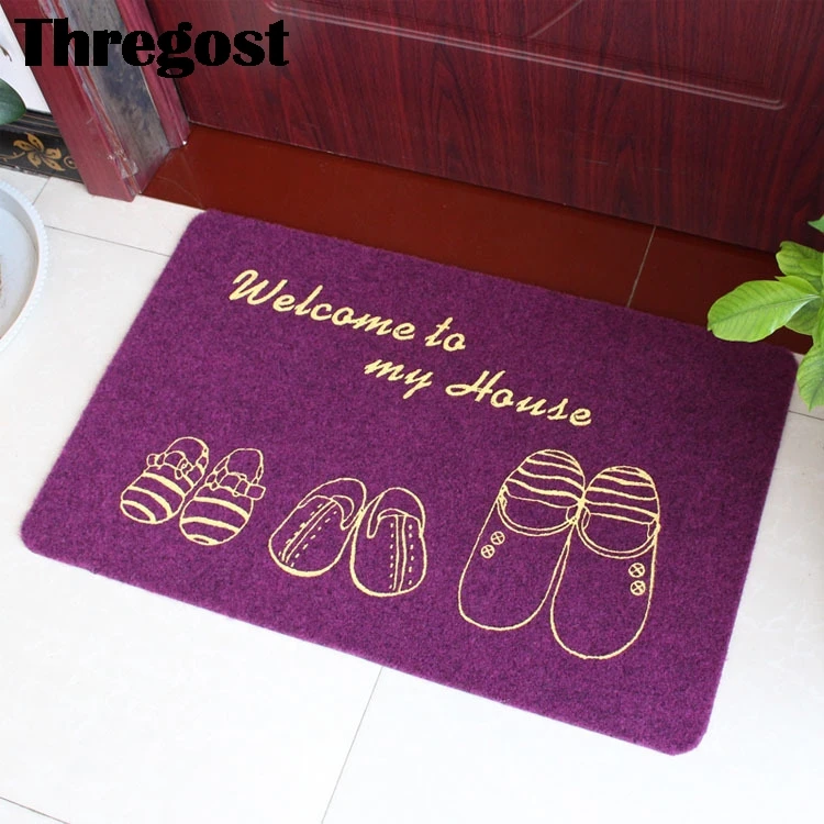 Современный нескользящий коврик приветственный ковер открытый дверной добро