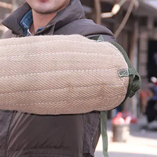 Укус собаки с двойными рукавами Слои щенок маленьких собак Обучение для Пособия